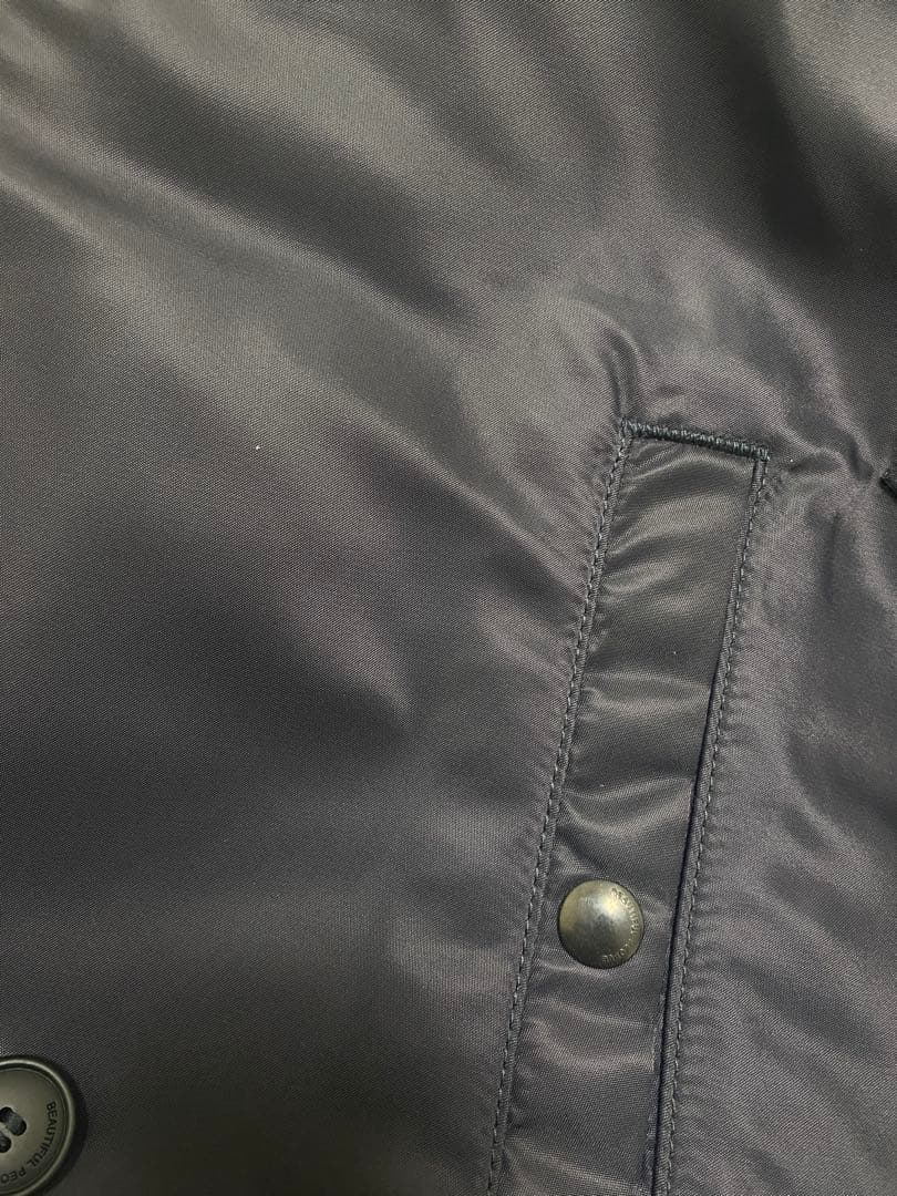 ジャケット・アウター Alpha double-end nylon flight jacket