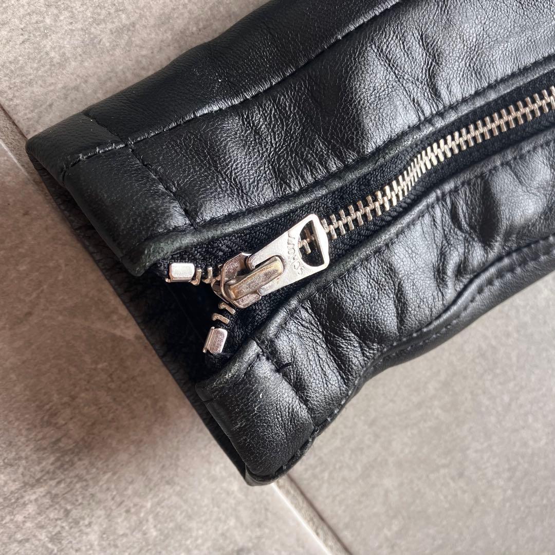 SCHOTT Perfecto ブラック レザージャケット XS