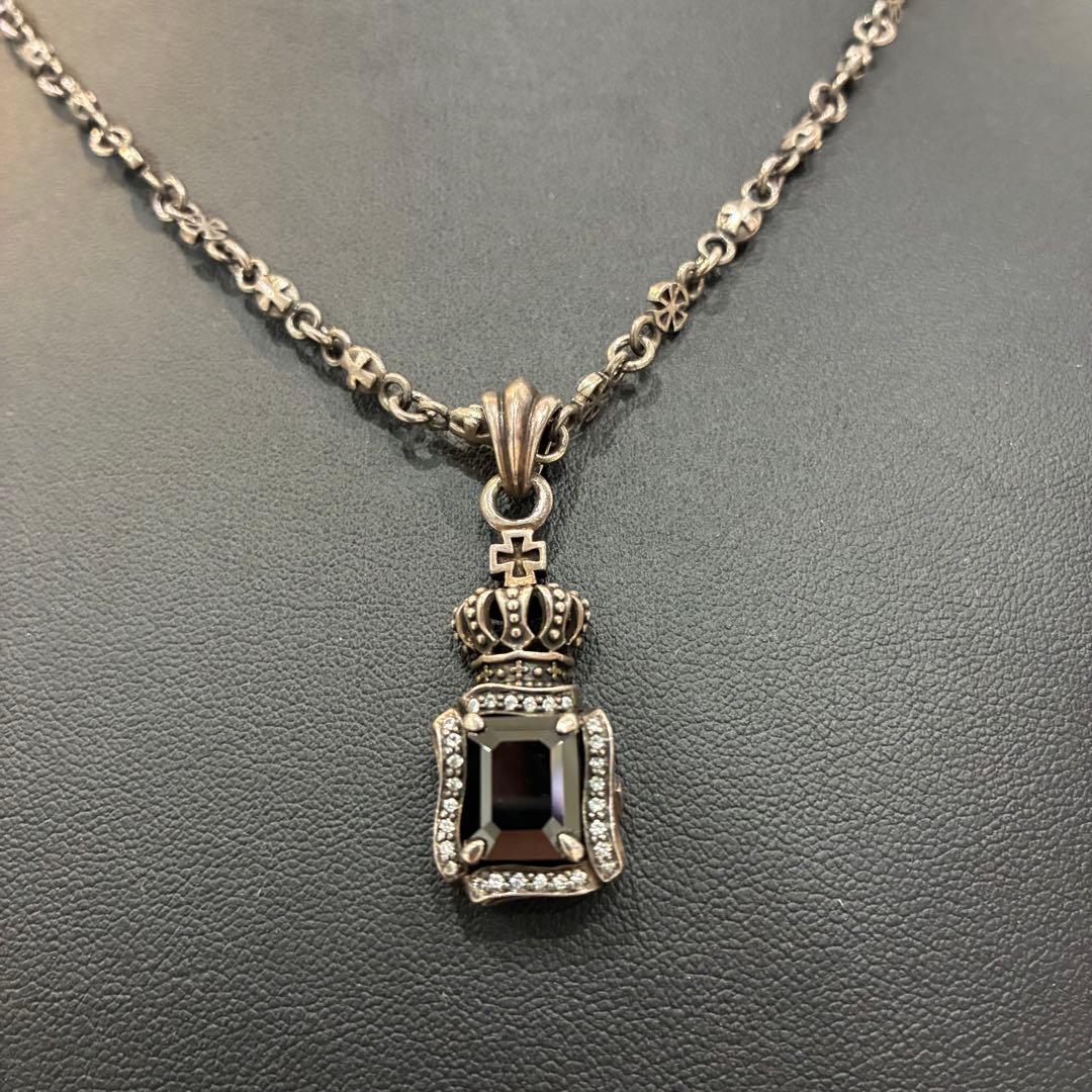 ✨完売品✨ライオンハート オニキス シルバー ネックレス