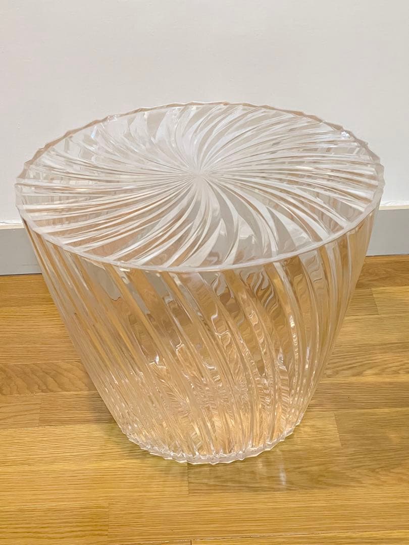 カルテル Kartell スパークル テーブル L クリアカラー 1部難あり