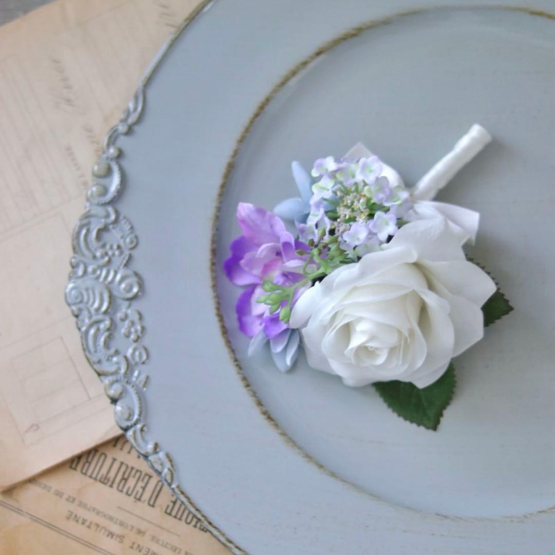 ウェディングブーケ　バスケットブーケ　花かご 淡色 韓国風 インテリア