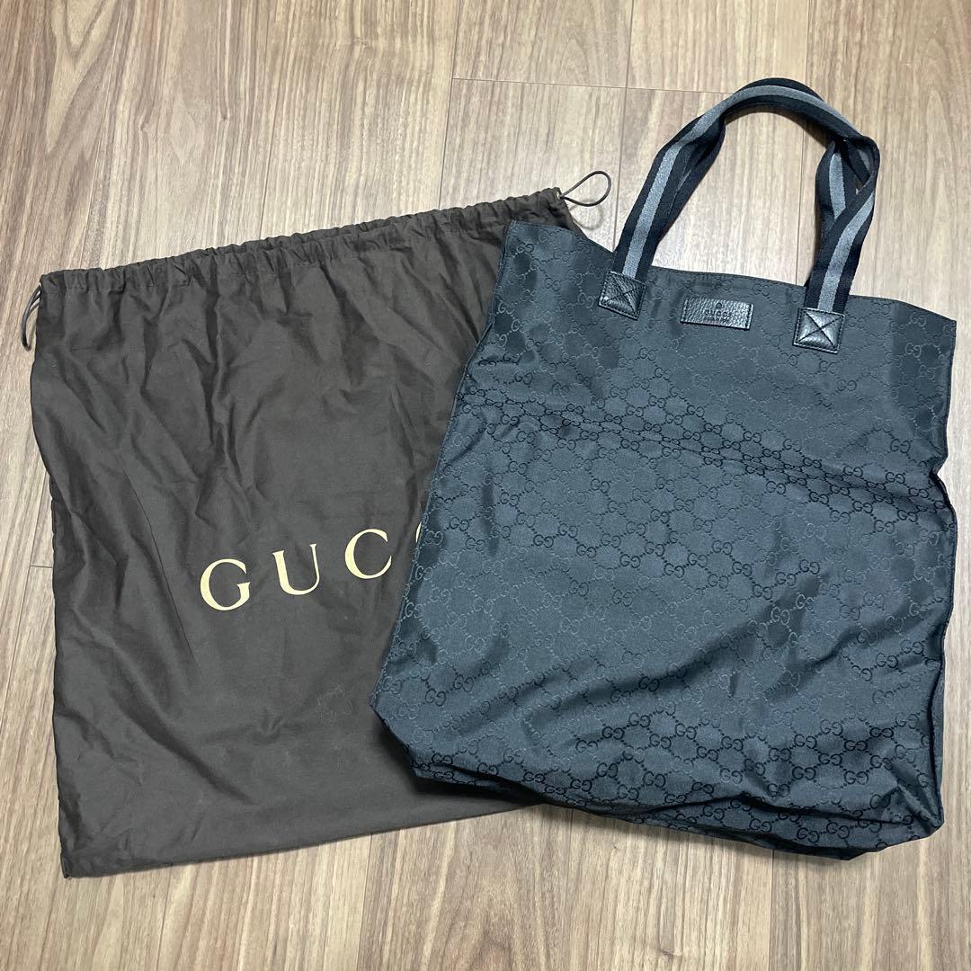 【新品】GUCCI ナイロン トートバッグ