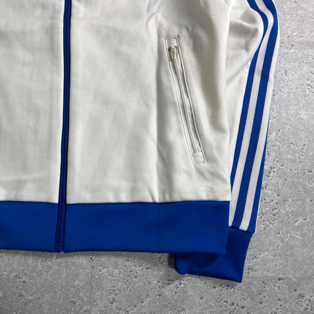 【美品】adidas トラックジャケット ベッケンバウアー ホワイト L