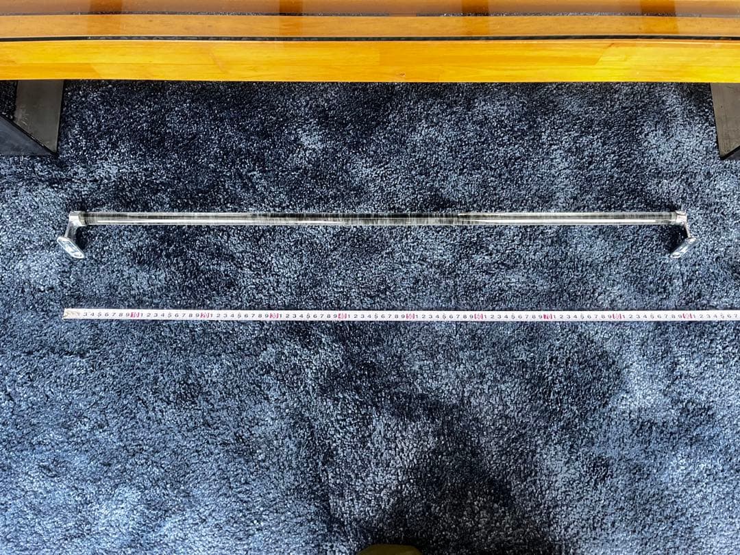 アンティークガラス　タオル掛け　ビンテージ　w900