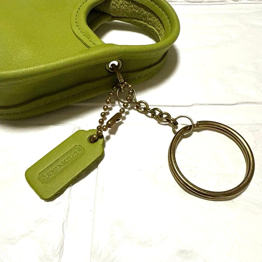 極美品　Vintage Coach Mini Ergo Key Fob