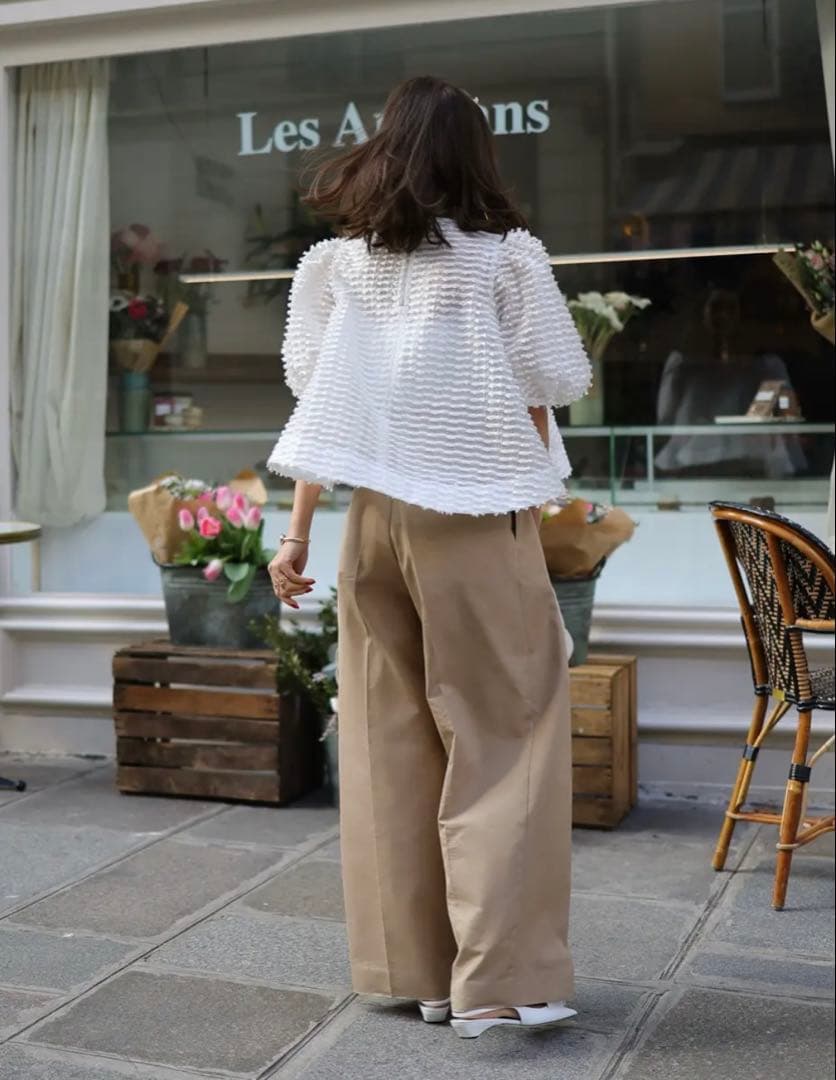 ジプソフィア GPS-553 Crystal Blouse ホワイト36