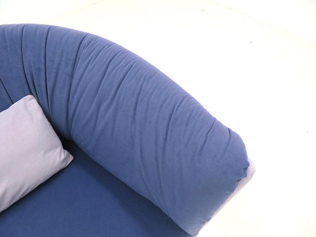 カッシーナ　ビンテージ　ポストモダン　サンパン　2人掛けソファ　ラブソファ