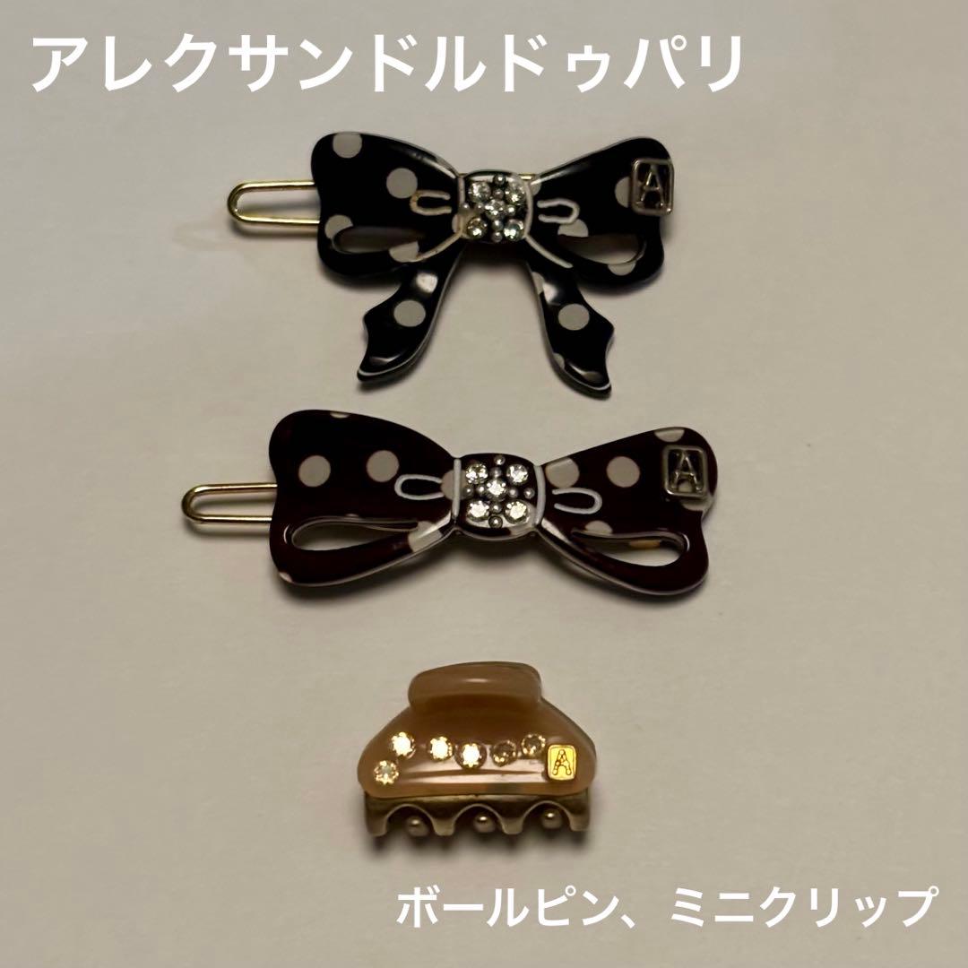 アレクサンドル・ドゥ・パリ ヘアピン ヘアクリップ