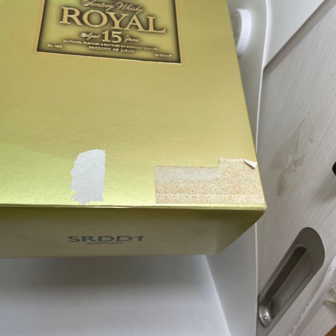 【未開栓・古酒】サントリー ローヤル 15年 ゴールドラベル 750㎖/43%