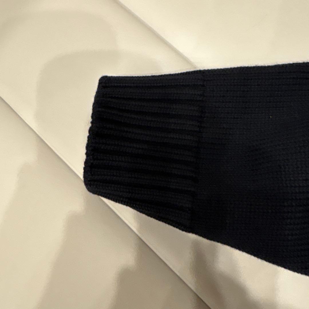 ZANONE ダークネイビー カーディガン