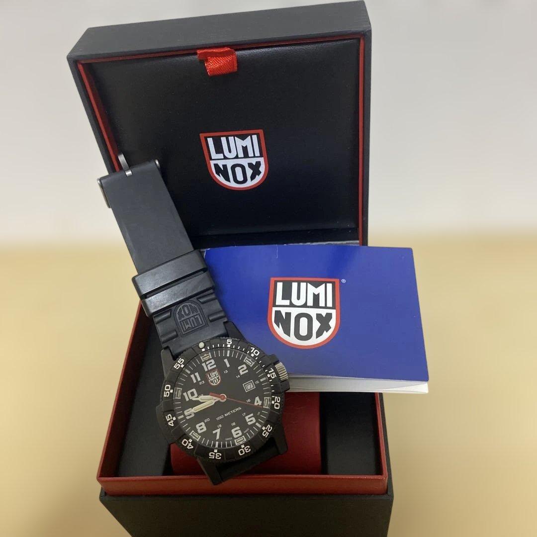 LUMINOX 100 METERS ブラック 時計 0320-1GBqH3LX