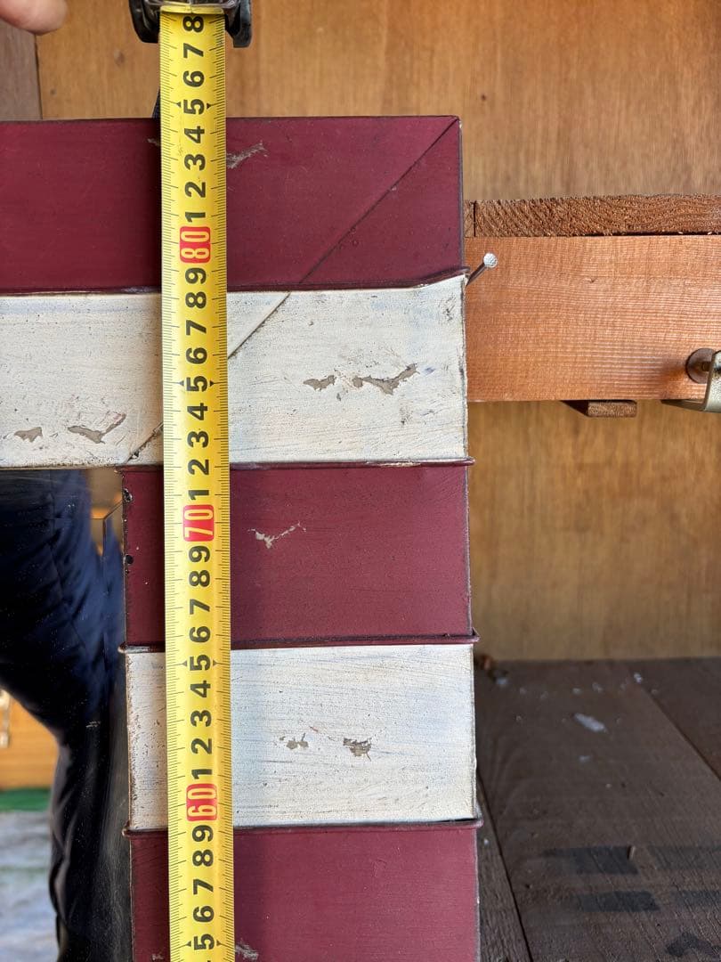 アメリカ国旗デザイン 壁掛け鏡 約85cm×60cm