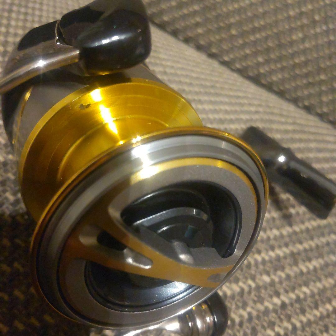 シマノ 14ステラ 4000HG 夢屋ハンドル 訳あり美品