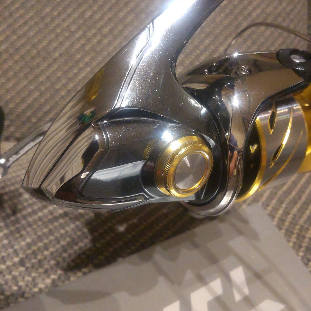 シマノ 14ステラ 4000HG 夢屋ハンドル 訳あり美品