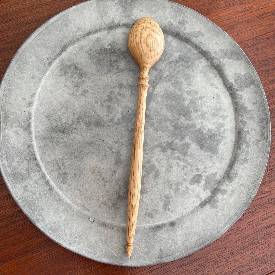 中西健太さん　木製スプーン