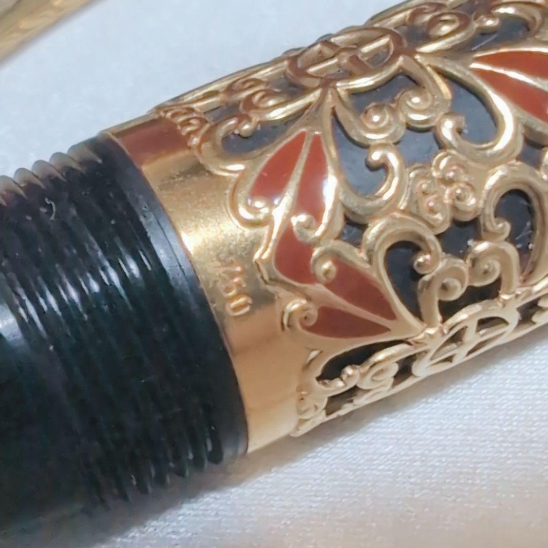 【超希少♪】 モンブラン 万年筆 パトロンシリーズ セミラミス 18金無垢