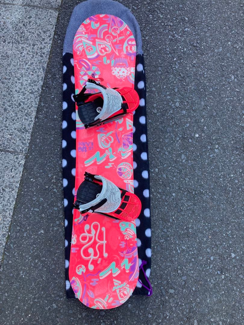 キッズ用　K2 スノーボード ２点セット　ボードカバー付き