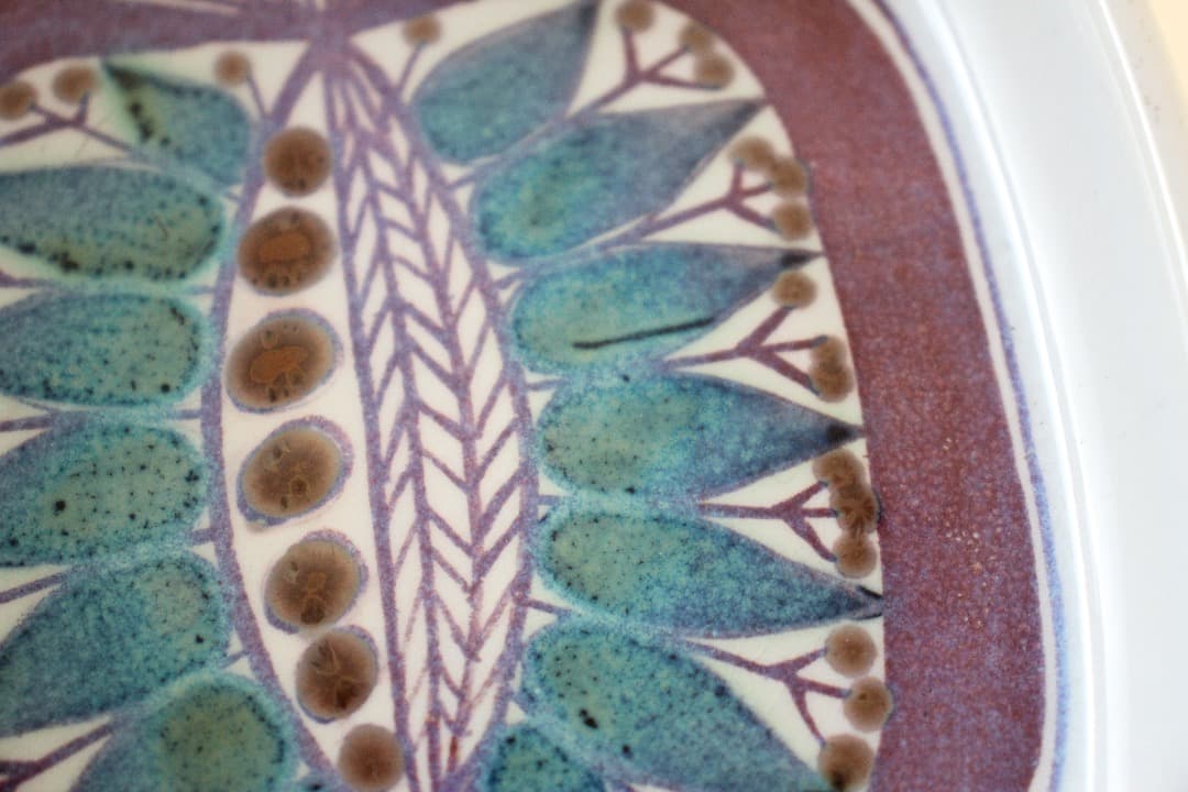 ロイヤルコペンハーゲン　ファイアンス焼　テネラ　スクエアトレイ