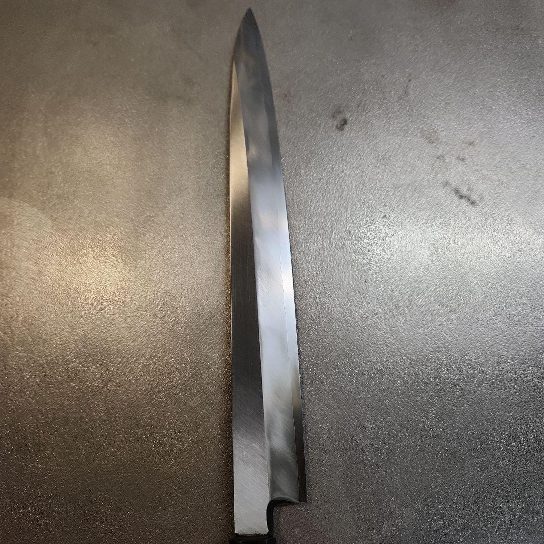 最終値下げ　銀三　柳刃包丁　9寸　黒檀柄