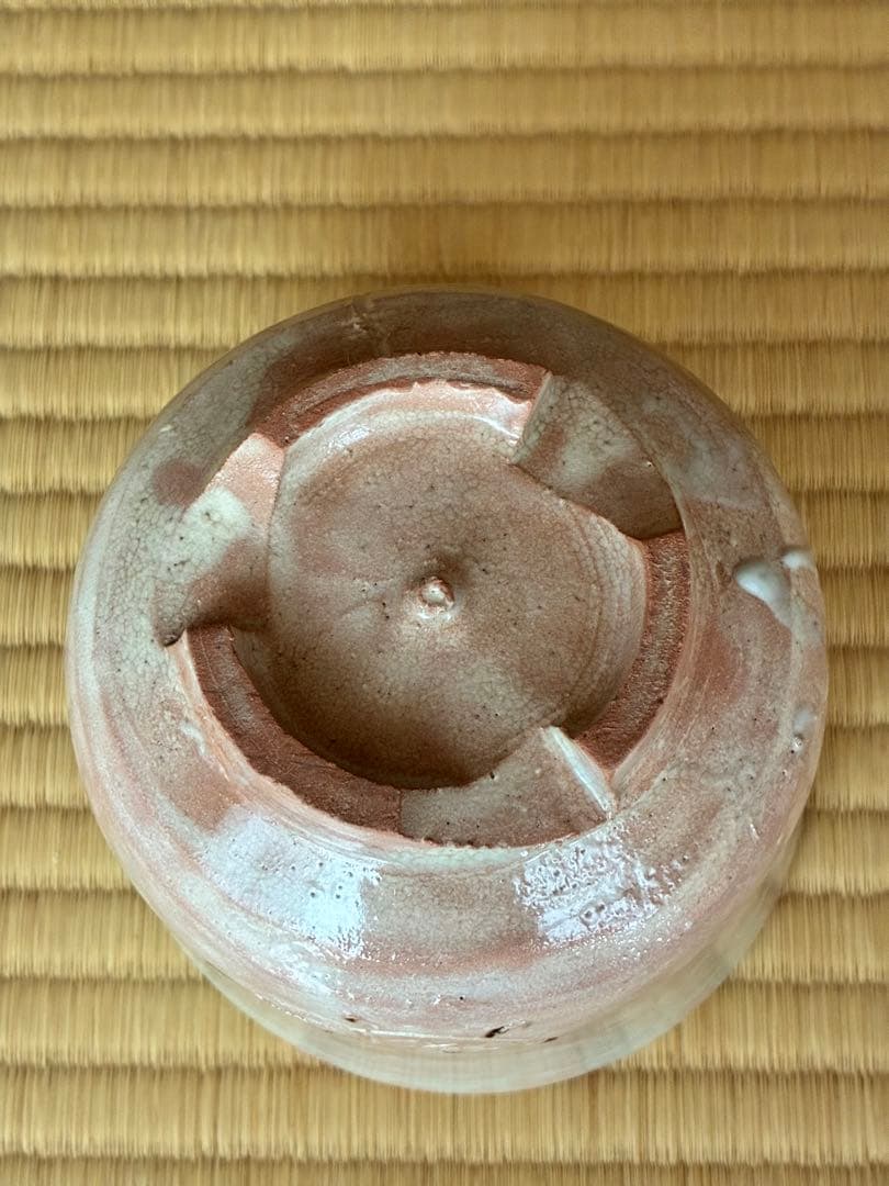 茶道具『御本「亀」筒茶碗　紫野 大亀老師好 杉本貞光造』　茶碗