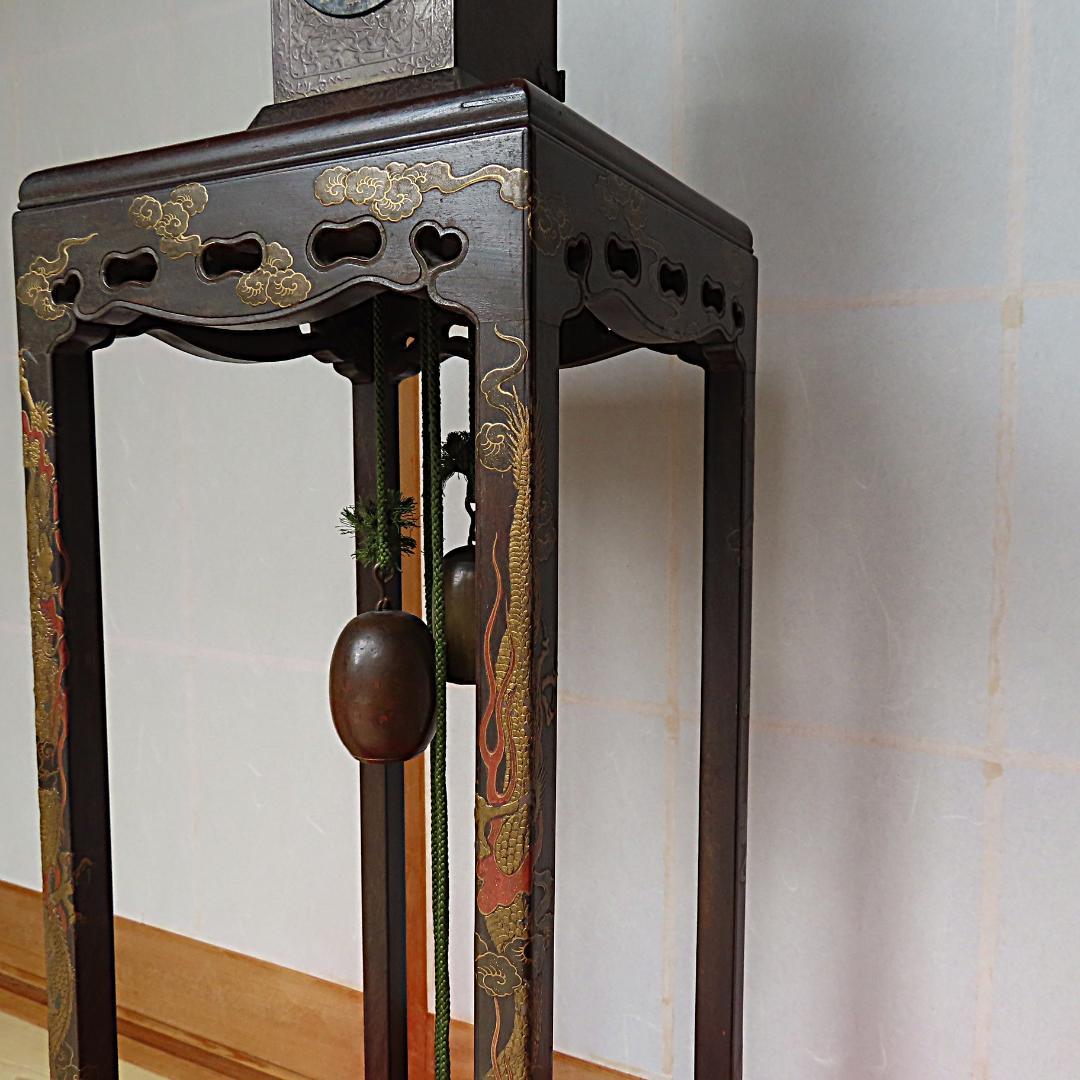 江戸中期　大名時計　【稼働品】