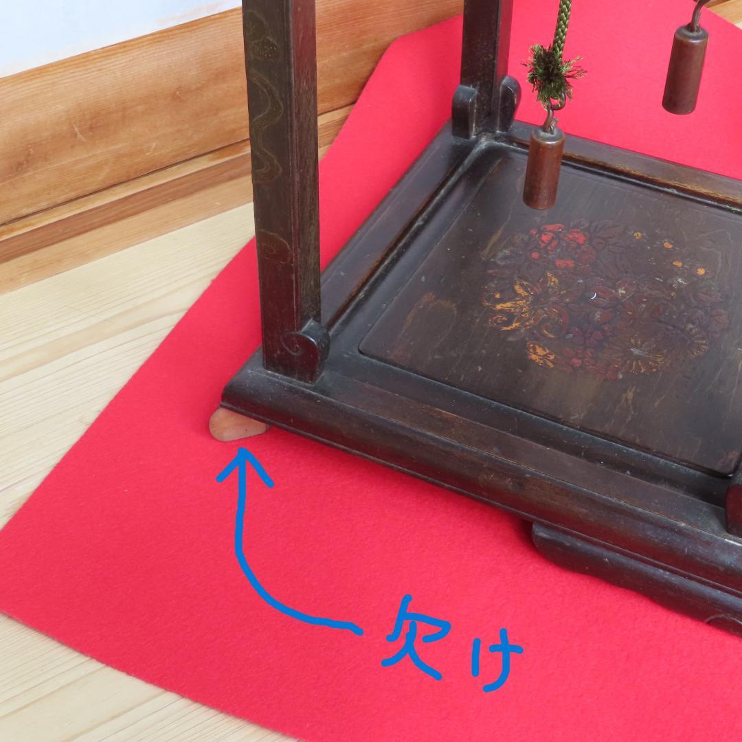 江戸中期　大名時計　【稼働品】