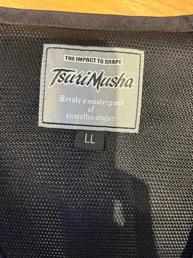 釣武者フェイスコーデュラフローティングベスト　XL