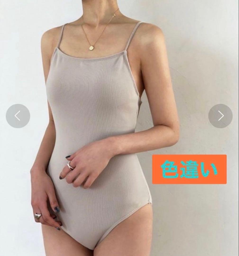 TODAYFUL バックオープンスイムウェア　水着　S