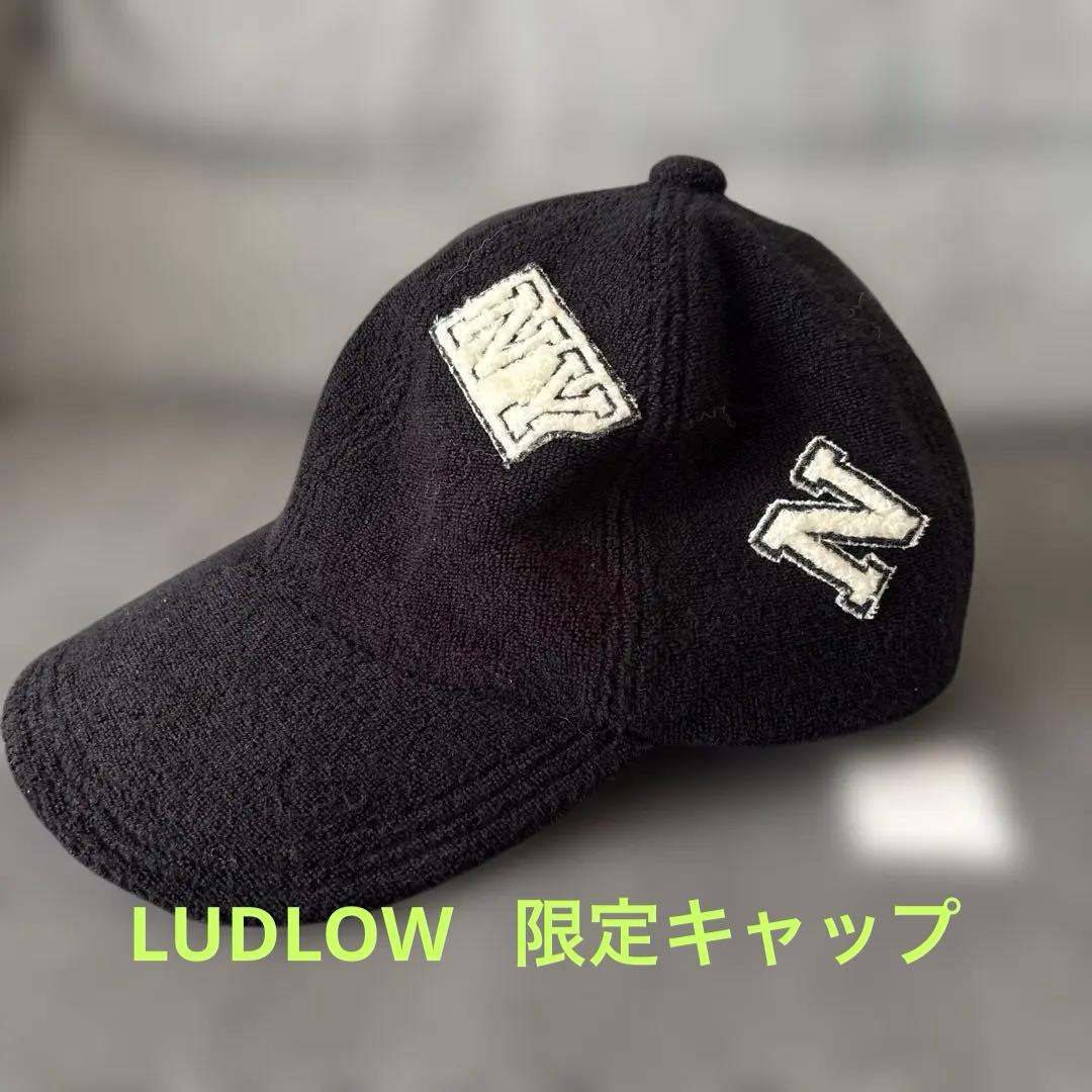 LUDLOW 黒ELLEショップ限定キャップ