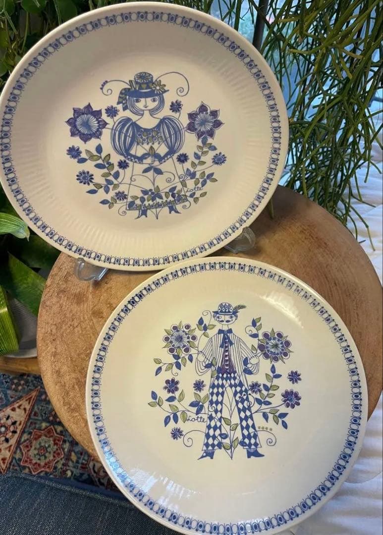 フィッギオ　FIGGJO 皿 2枚セット