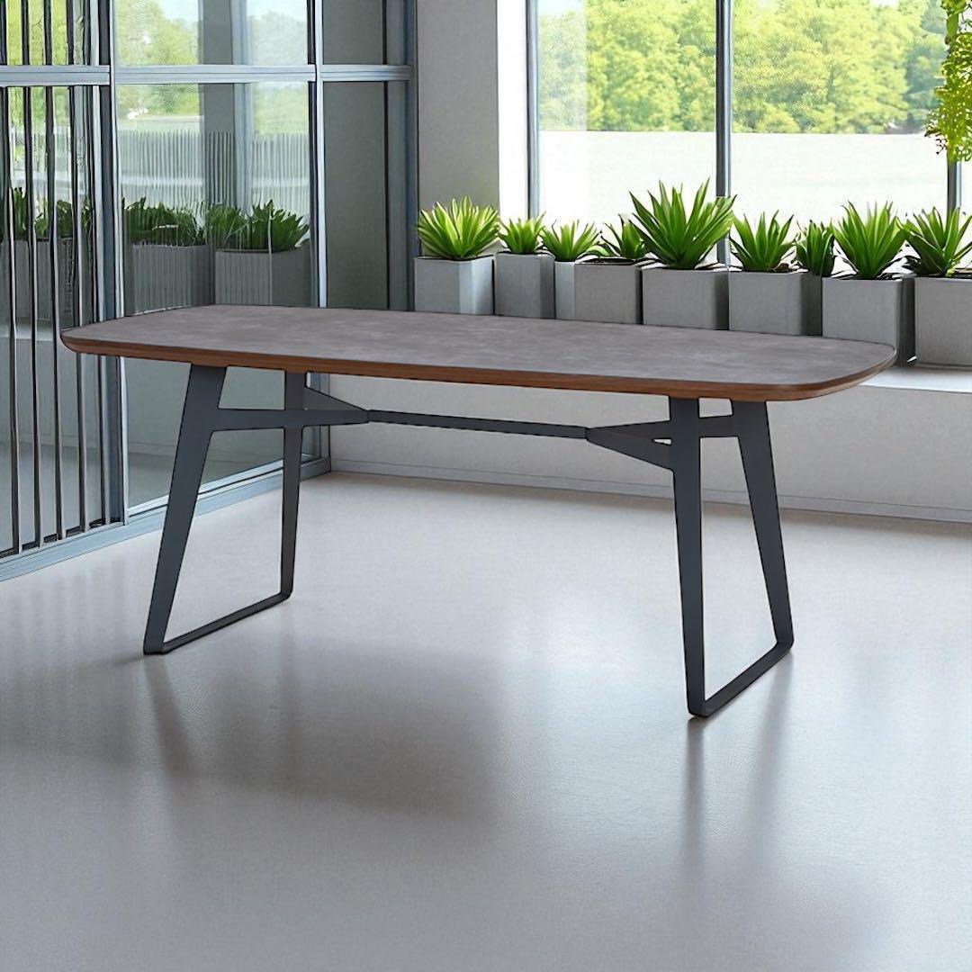 547 ダイニング　テーブル 160 食卓テーブル モダン リビング　レトロ　b