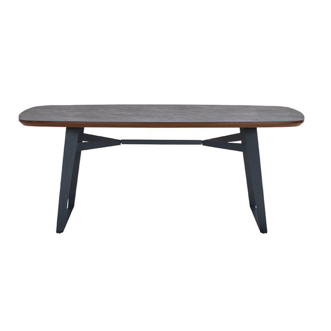 547 ダイニング　テーブル 160 食卓テーブル モダン リビング　レトロ　b