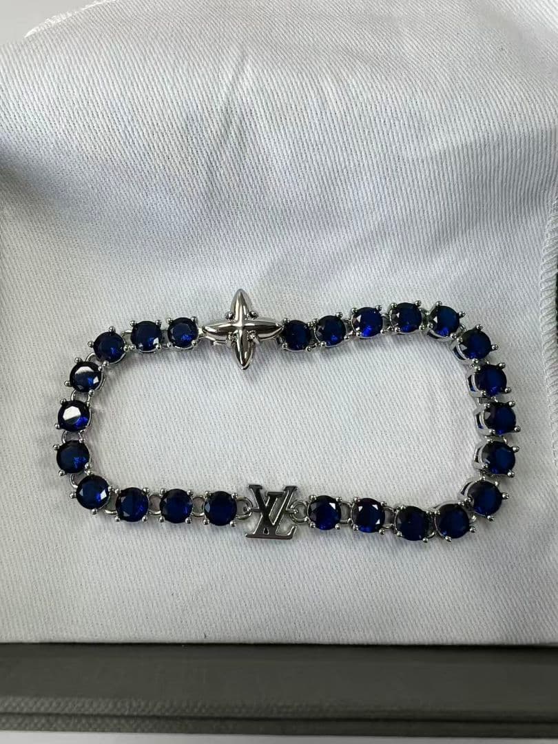Louis Vuitton ルイヴィトン ブレスレット 青 新品同様
