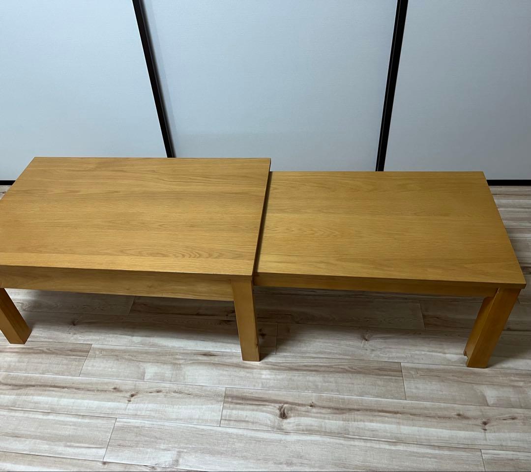 ニトリ　伸長テーブル　80-140cm