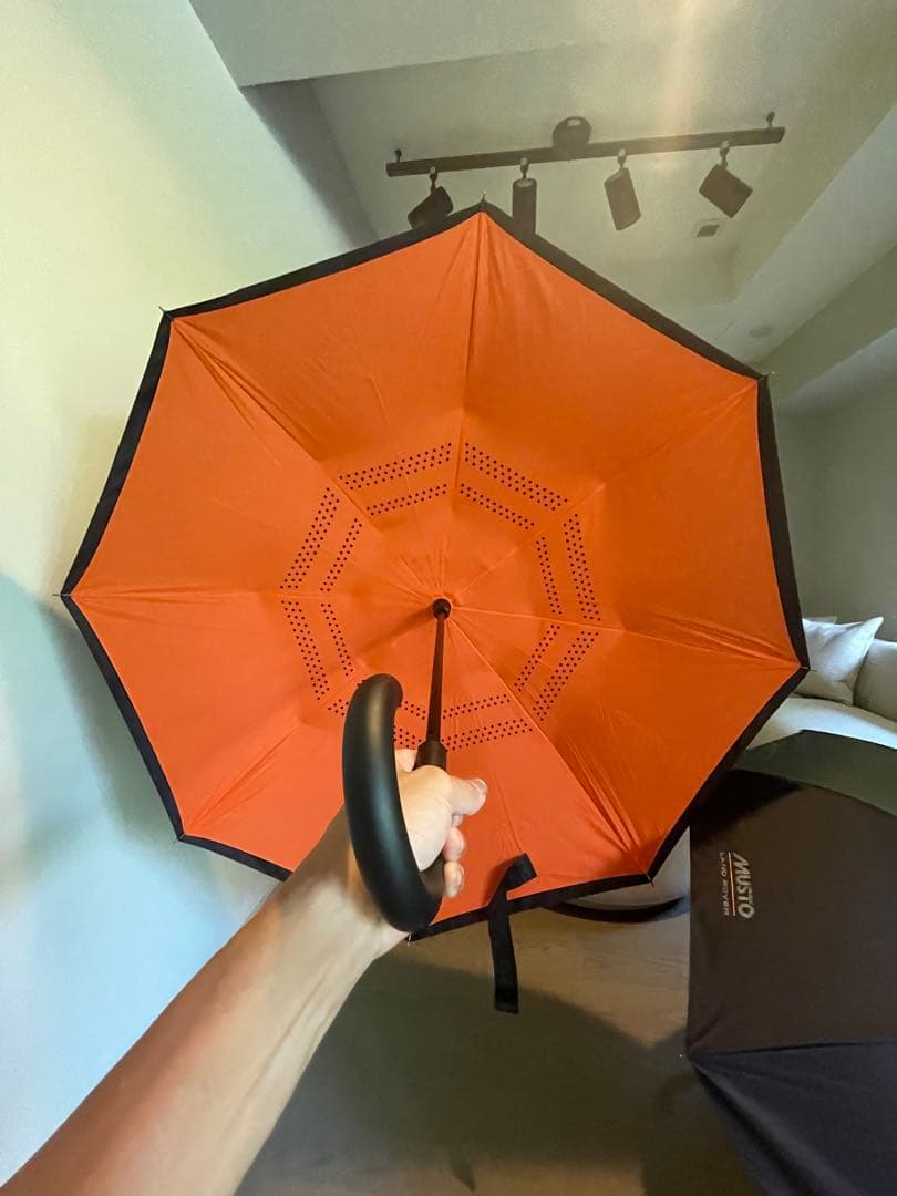 【新品】 LANDROVER × MUSTO ランドローバー ムスト リバース傘