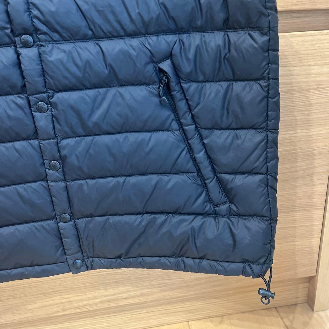 DANTON ダントン　ダウンベスト　36 ブラック