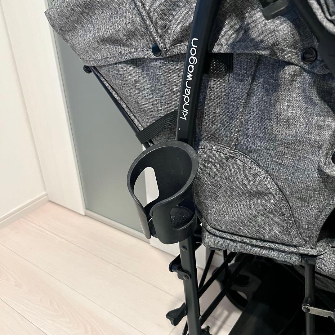 【綺麗♡早い者勝ち】キンダーワゴン二人乗りベビーカー⭐︎
