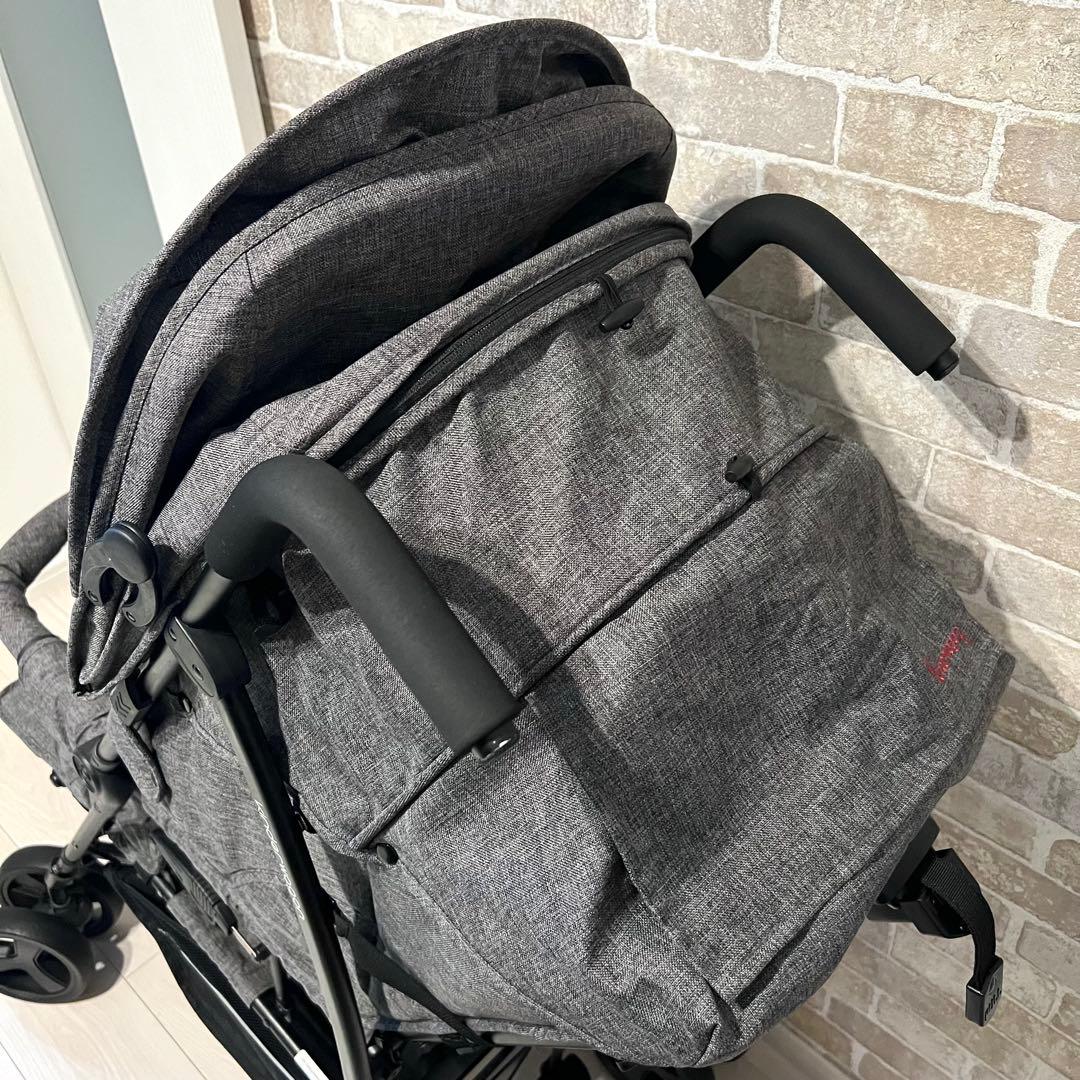 【綺麗♡早い者勝ち】キンダーワゴン二人乗りベビーカー⭐︎