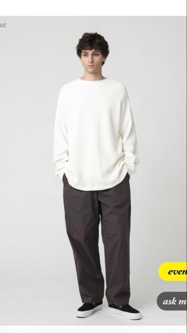 Ron Herman ロンハーマン ウォッシュド イージーパンツ　ブラウン