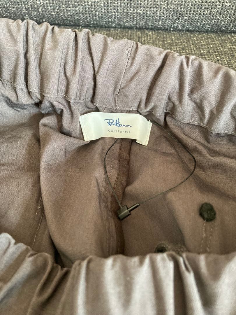 Ron Herman ロンハーマン ウォッシュド イージーパンツ　ブラウン