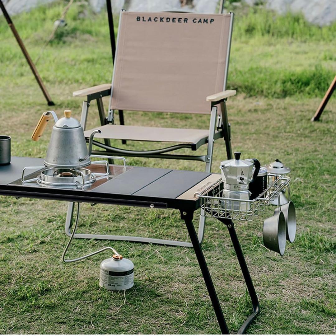 【未使用】BLACKDEER IGTテーブル 水切り 延長ラック 3点セット