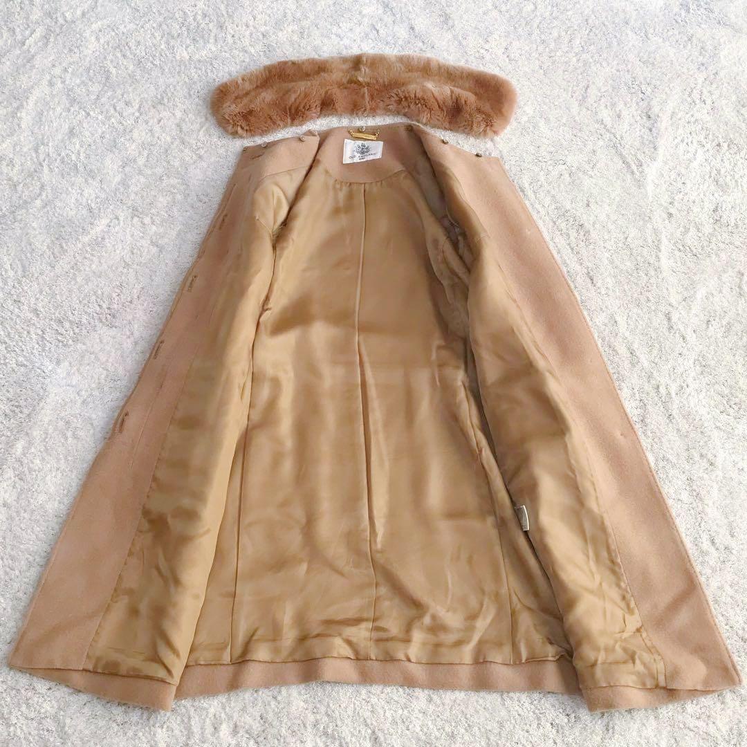希少•完売品【2way•レッキスファー／ノーカラー】オールドイングランド／コート