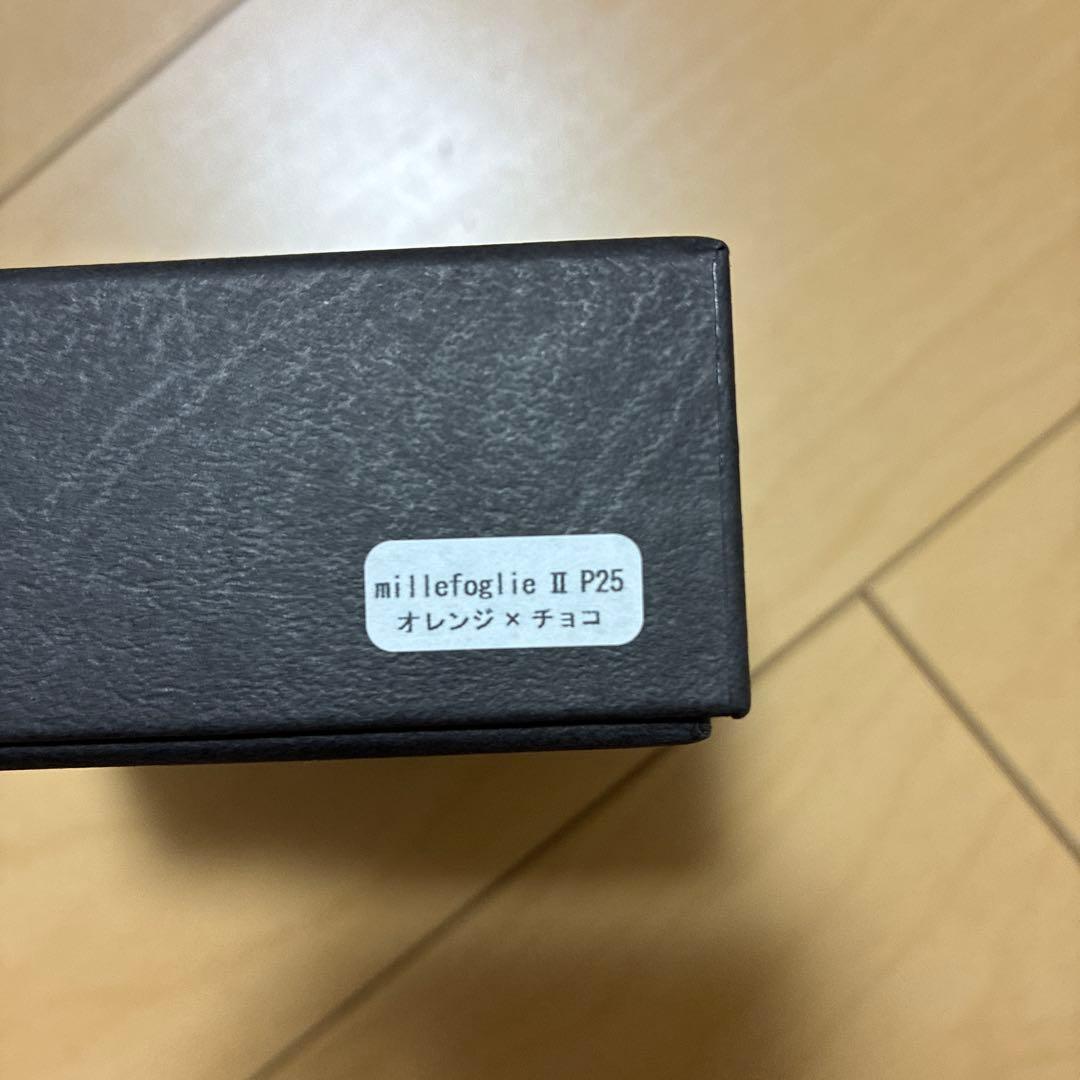 エムピウ m+ ミッレフォッリエ2 P25 オレンジ　チョコ　【限定色】