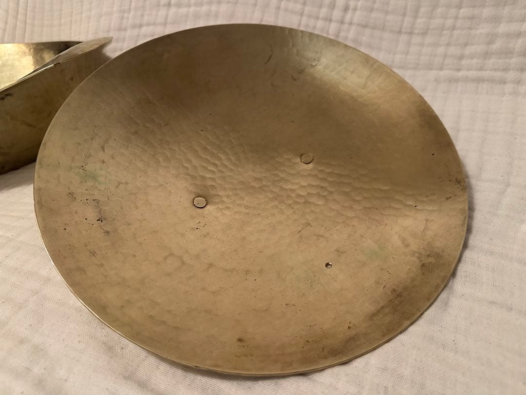 有次 よせ鍋 鍋 真鍮 おたま れんげ 中古品