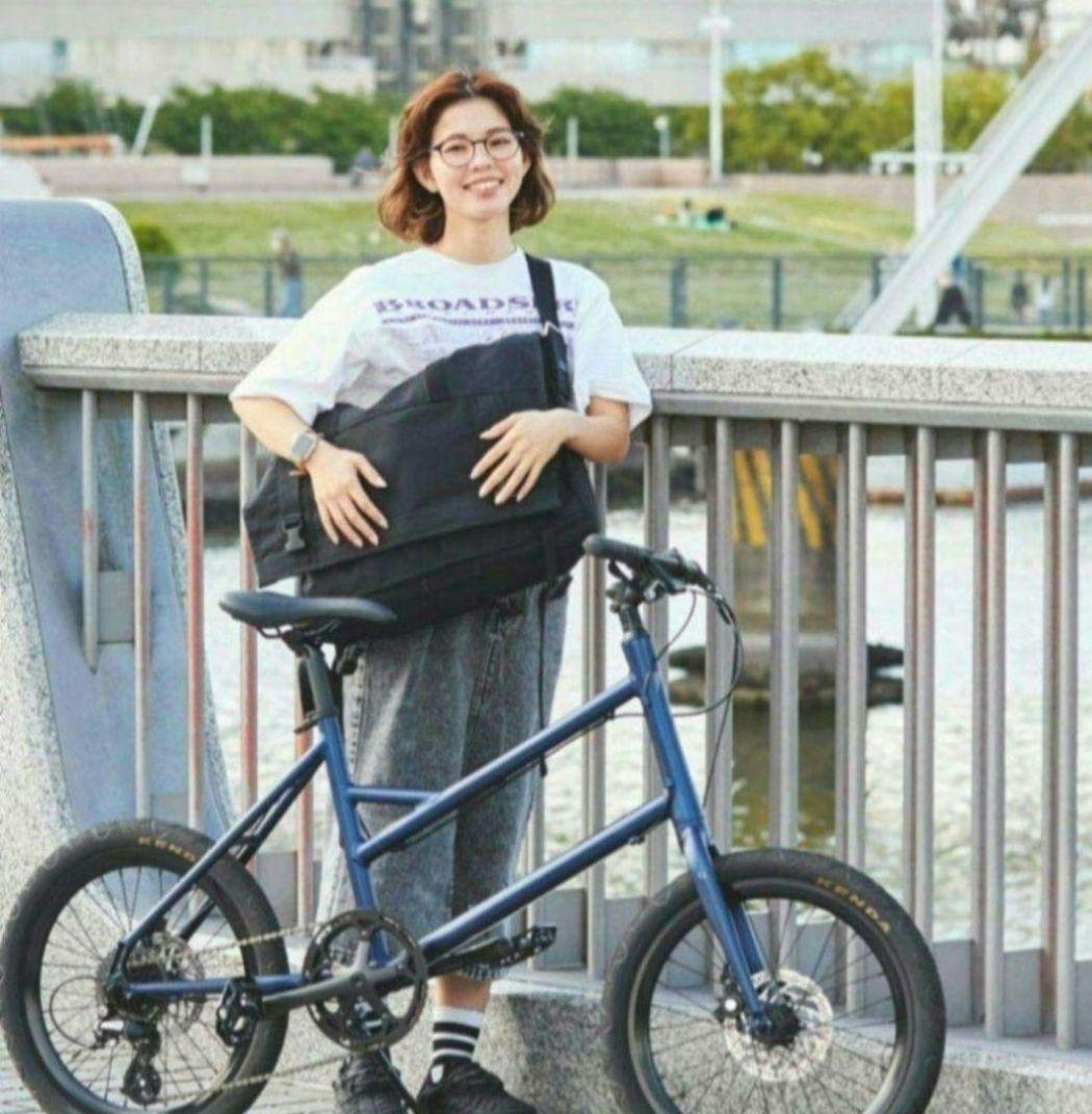 ☆RITEWAY ミニベロ ブラック バスケット付き/美品☆手渡し限定金額