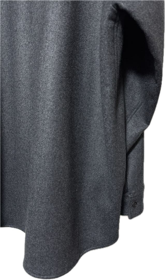 (最終価格)コルニエ　ウールシャツ　シャツジャケット