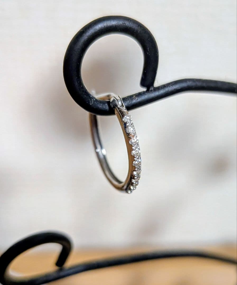 エクスポジション　フープピアス