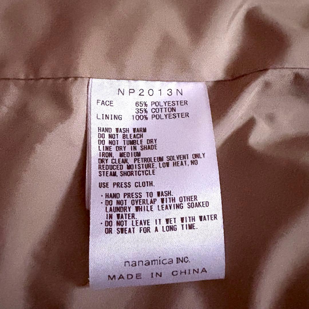 THE NORTH FACE BEAMS 別注 ステンカラーコート キャメル L