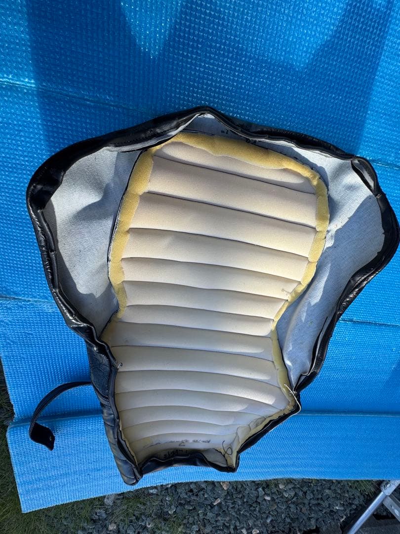 z400FXz400jKawasaki シート 黒 合成皮革張り替え用