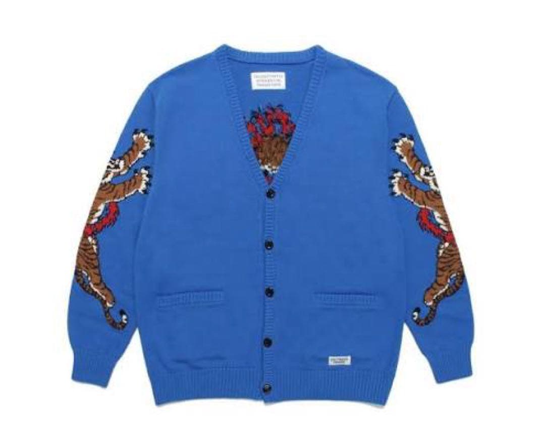 wacko maria tim lehi カーディガン　コットン　ワコマリア